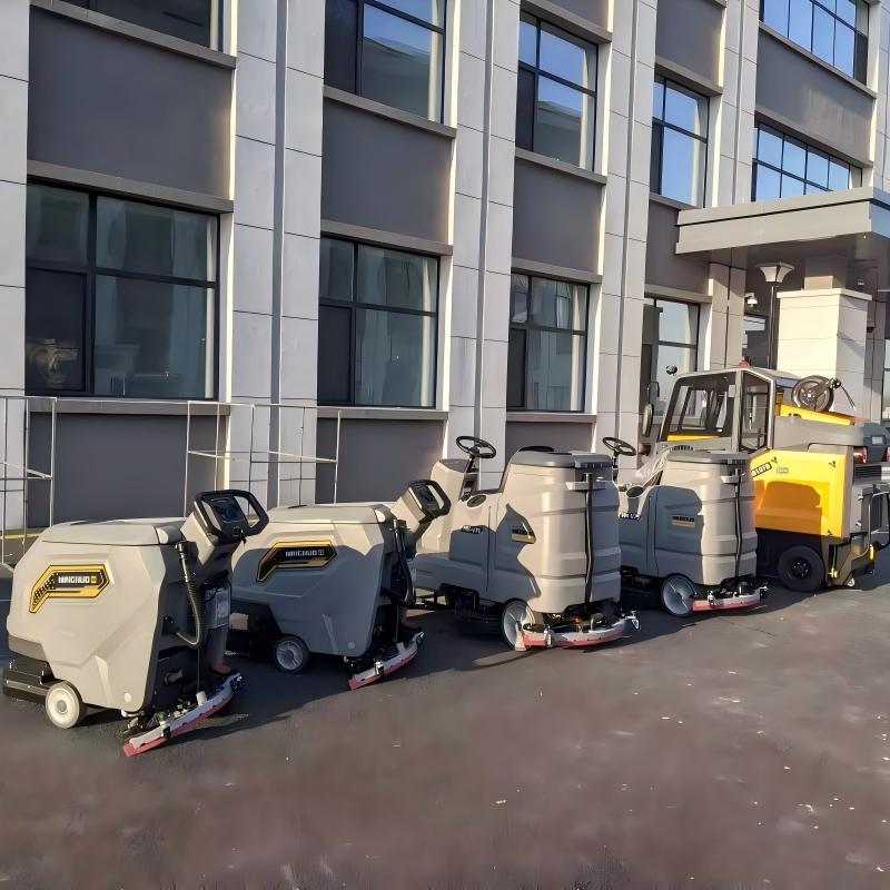 七台河纪委MN-V51手推式洗地机MN-V75驾驶式洗地机MN-E810FB大功率扫地机